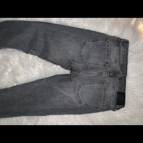 Zara | Jeans | Zara Dark Grey Skinny Jeans | Poshmark